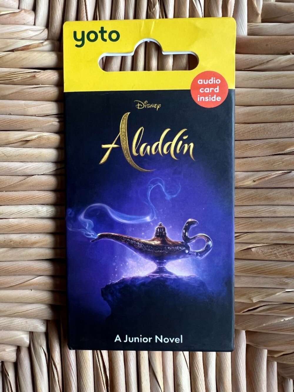 Aladdin Junior Novel Disney Yoto Card